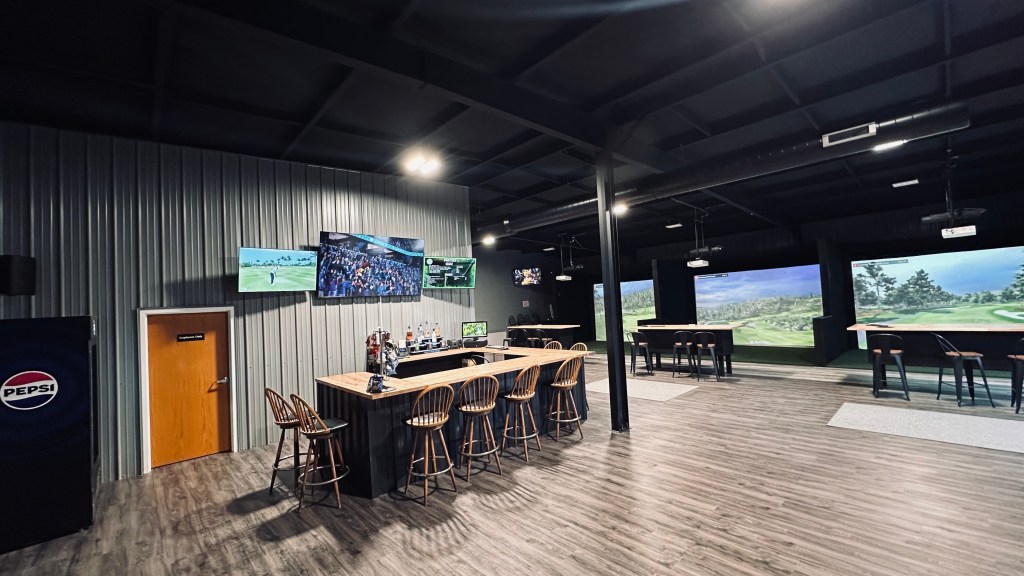 Golf Simulator Room 